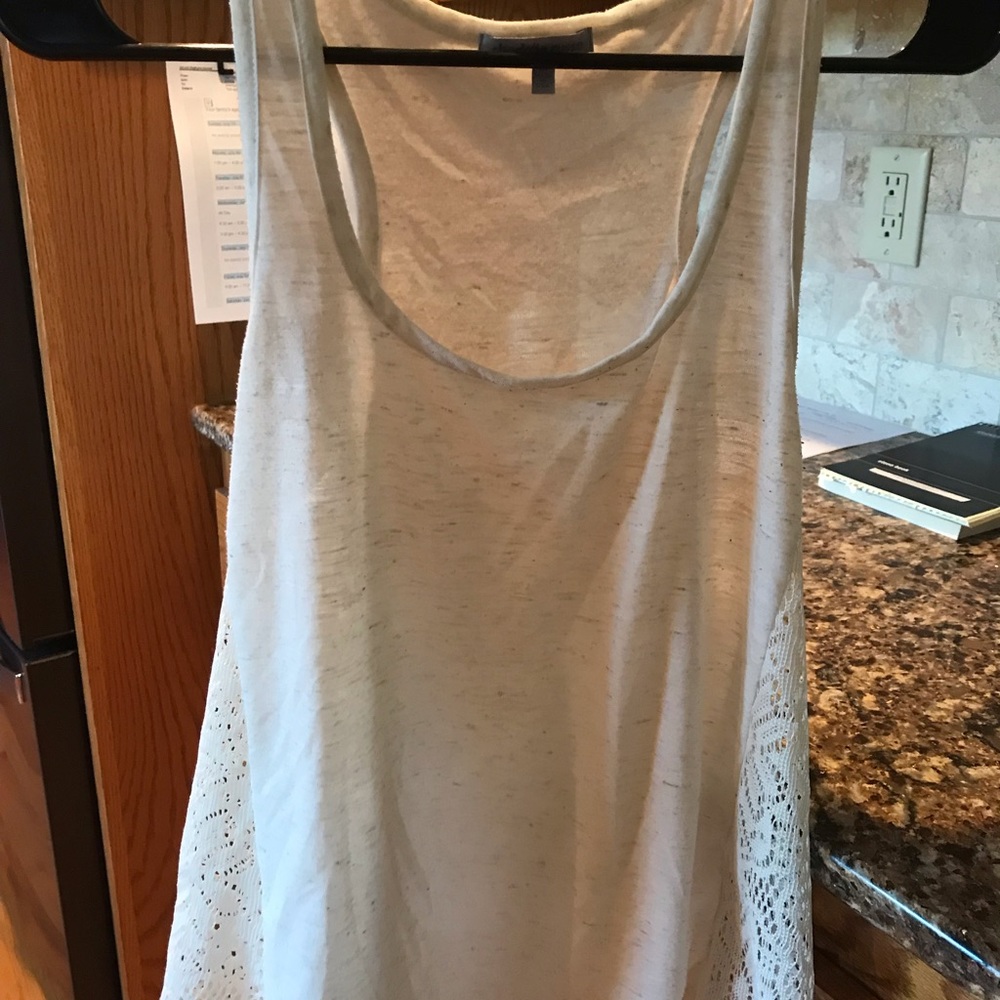 Cream tank